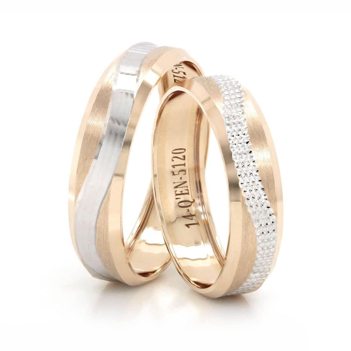 14 Ayar Makine Erkek Alyans - SRN0270