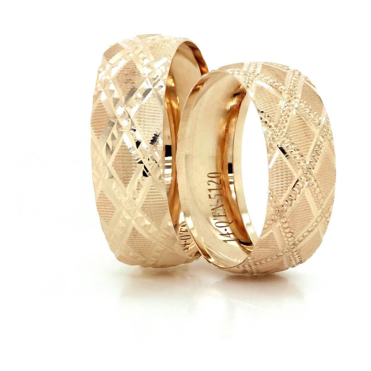 14 Ayar Makine Erkek Alyans - SRN0292