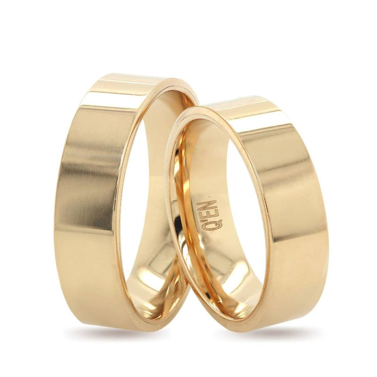 14 Ayar Makine Kadın Alyans - IBK0147