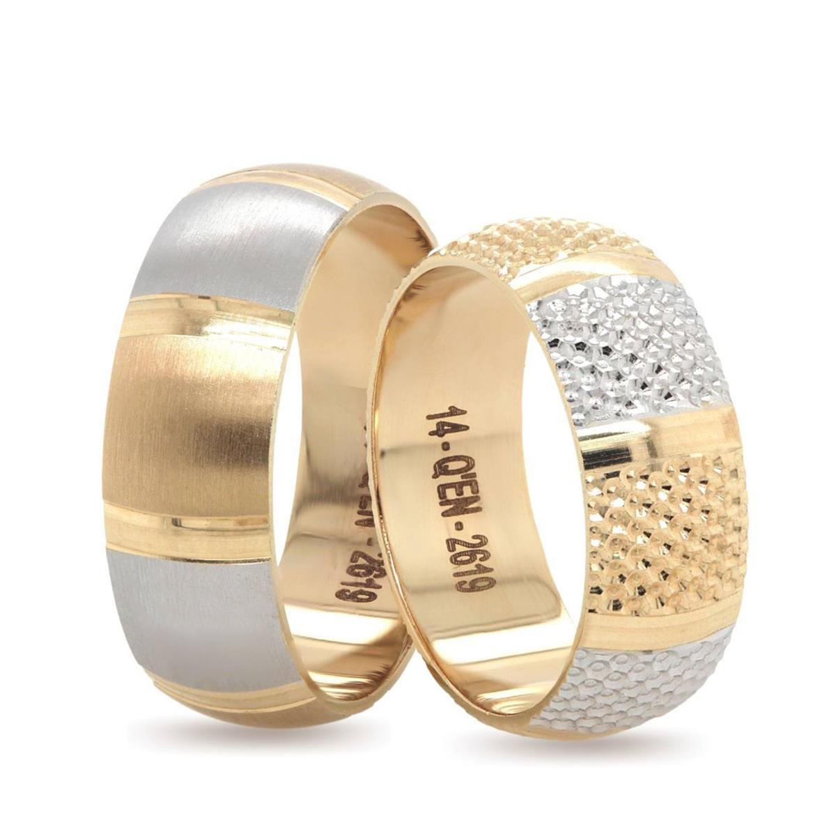 14 Ayar Makine Kadın Alyans - IBK0233