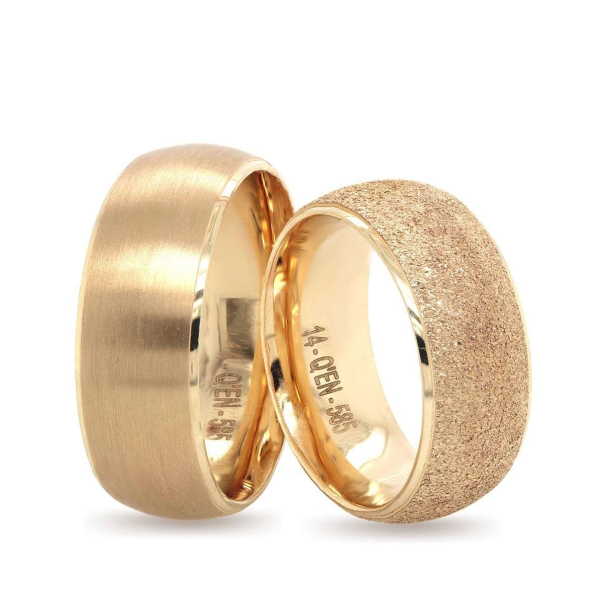 14 Ayar Makine Kadın Alyans - IBK0279