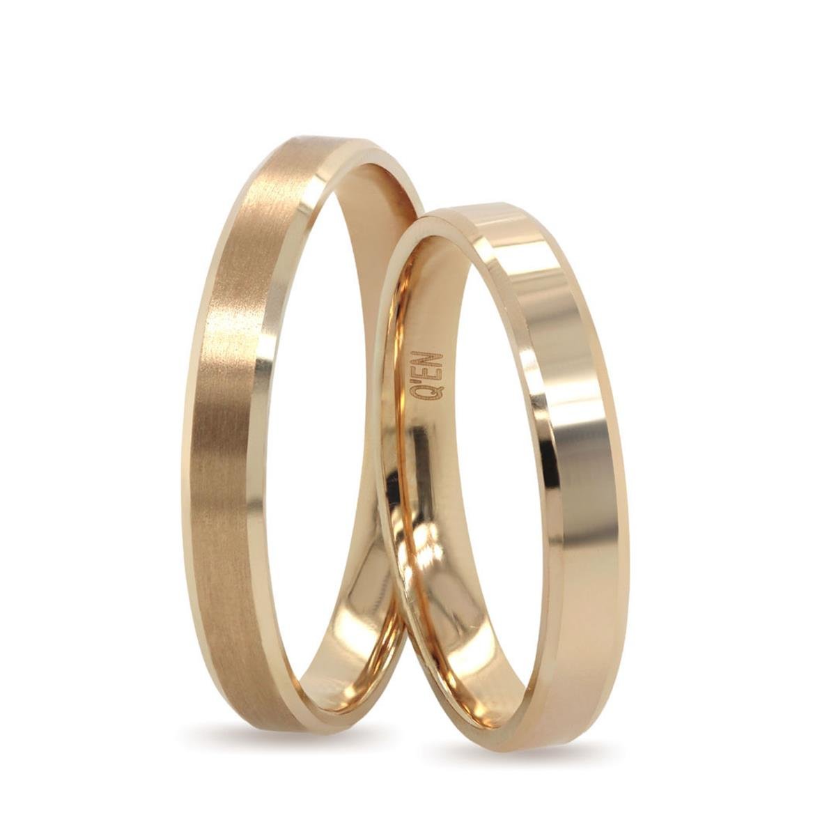 14 Ayar Makine Kadın Alyans - IBK0399