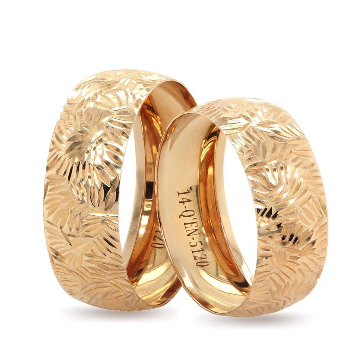 14 Ayar Makine Kadın Alyans - SRN0283