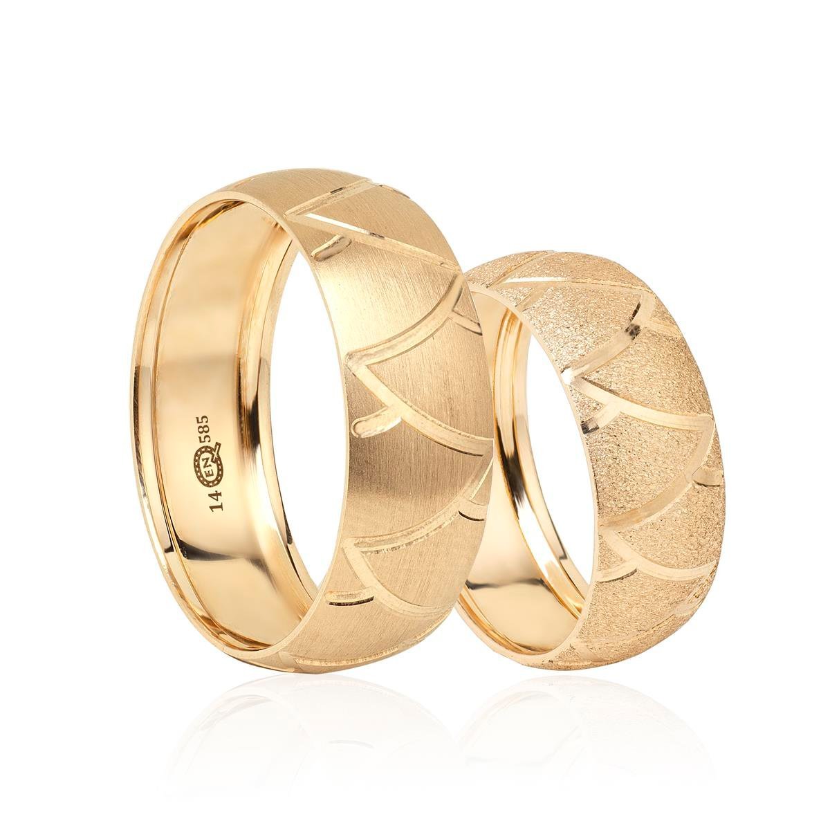 14 Ayar Şarnelli Kadın Alyans - SRN0333