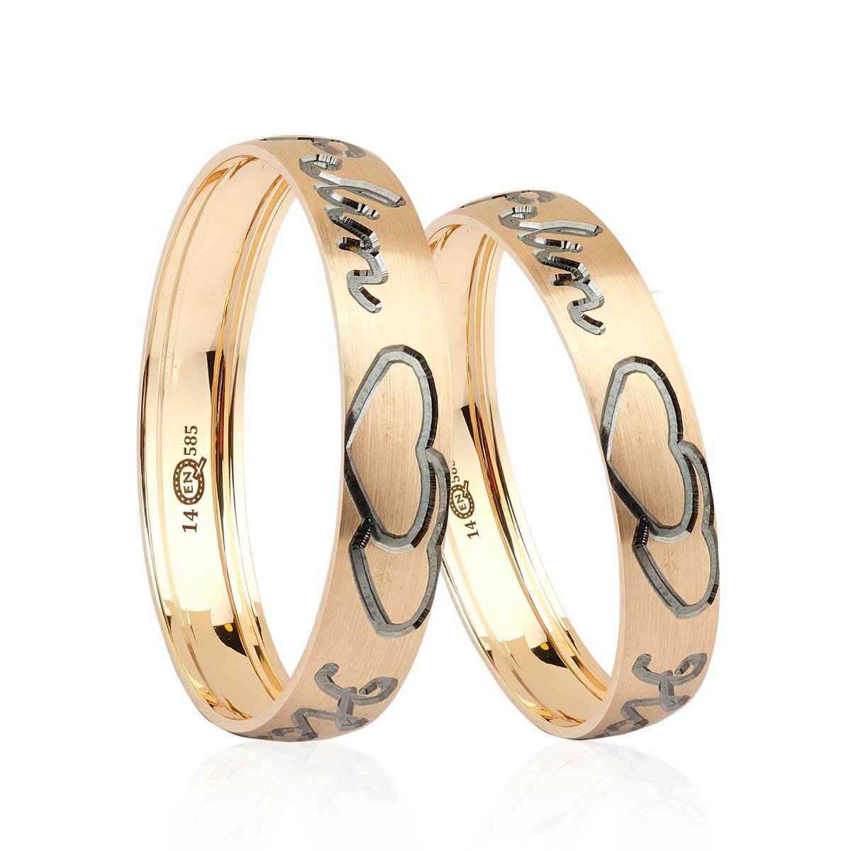 14 Ayar Şarnelli Kadın Alyans - SRN0373