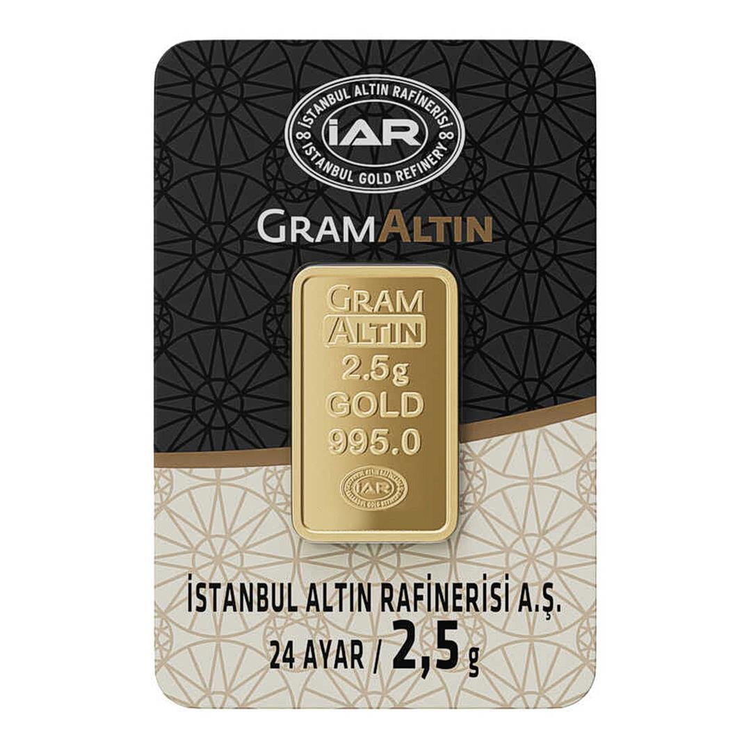 2.50gr 24 Ayar Gram Altın 