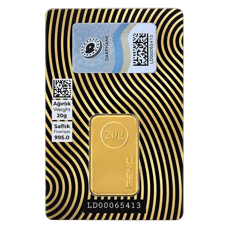 20gr 24 Ayar Gram Altın 