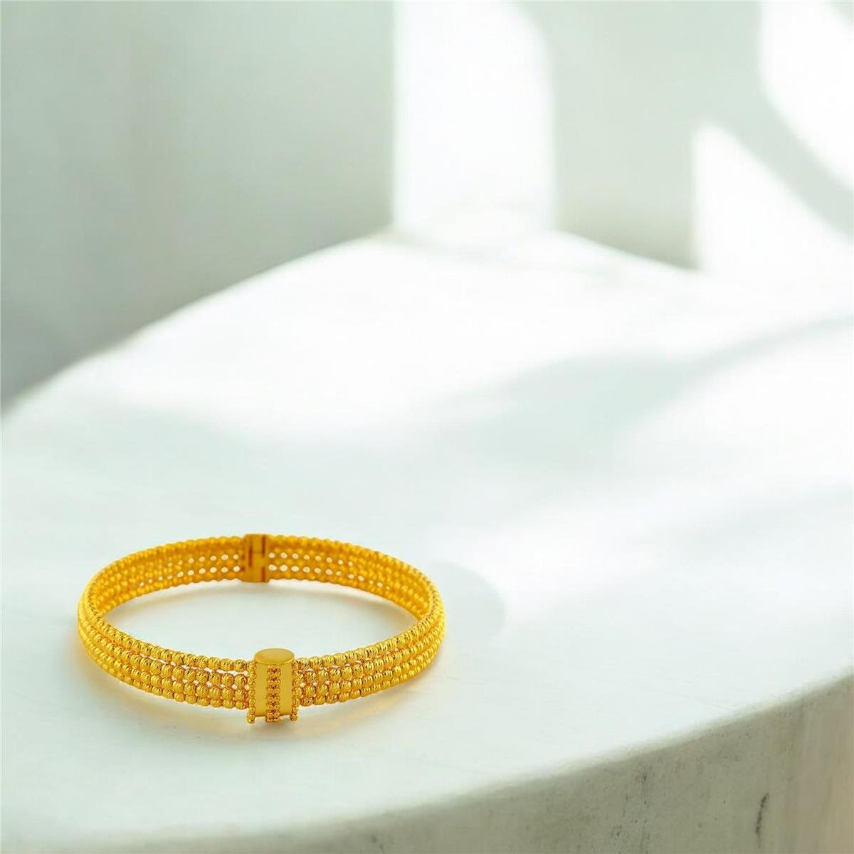 22 Ayar Altın Dorika Bilezik  -  0192943