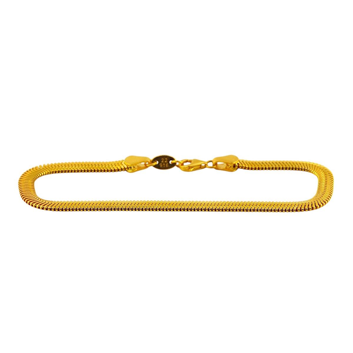 22 Ayar Altın Ezme Bileklik  -  0192038