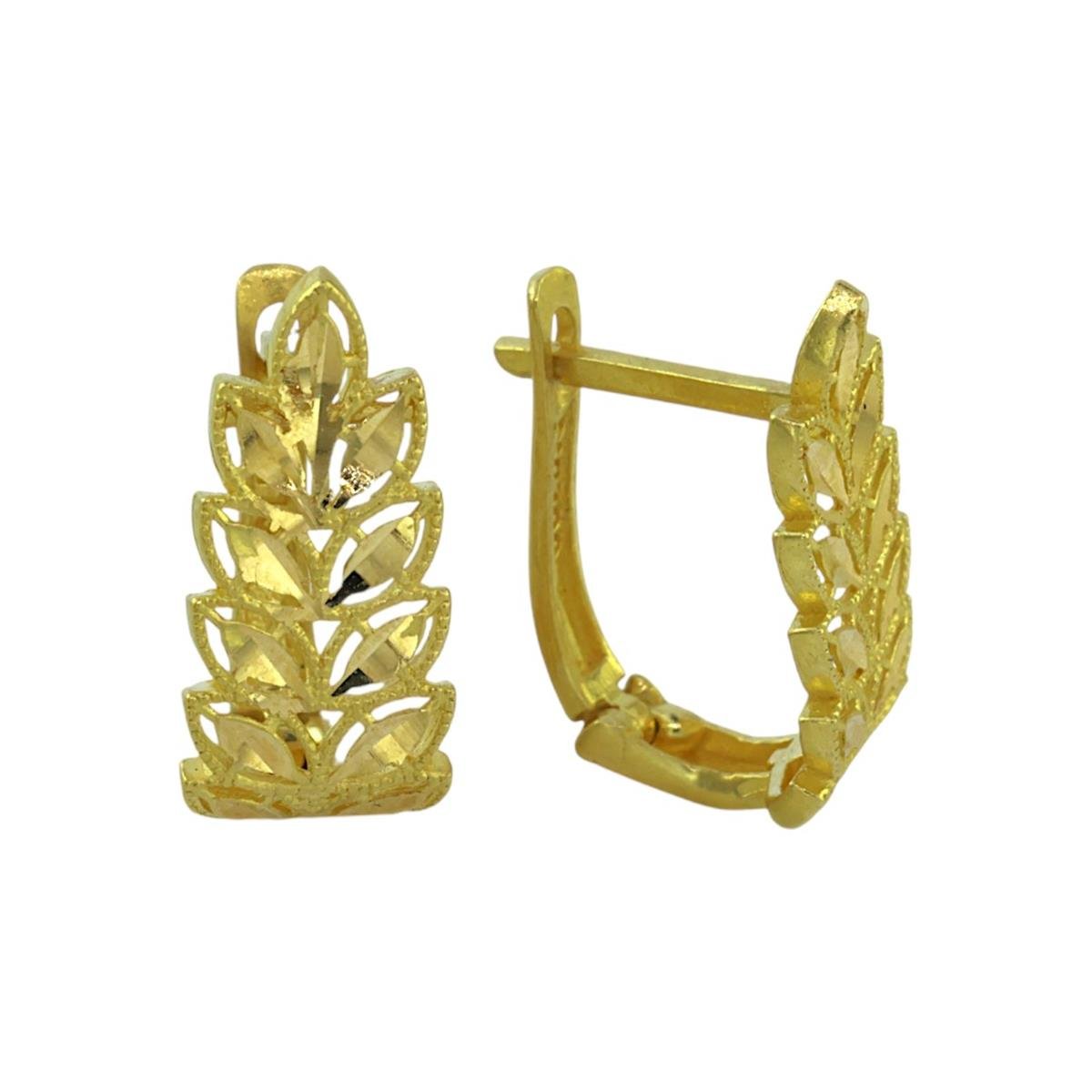 22 Ayar Altın JTARZ Küpe  -  KY41021