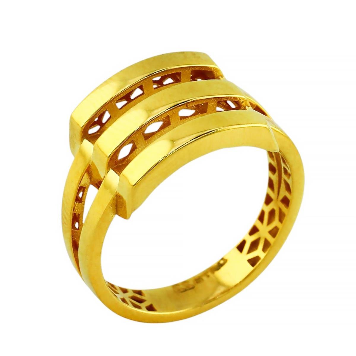 22 Ayar Altın Kaburga Yüzük  -  0199991