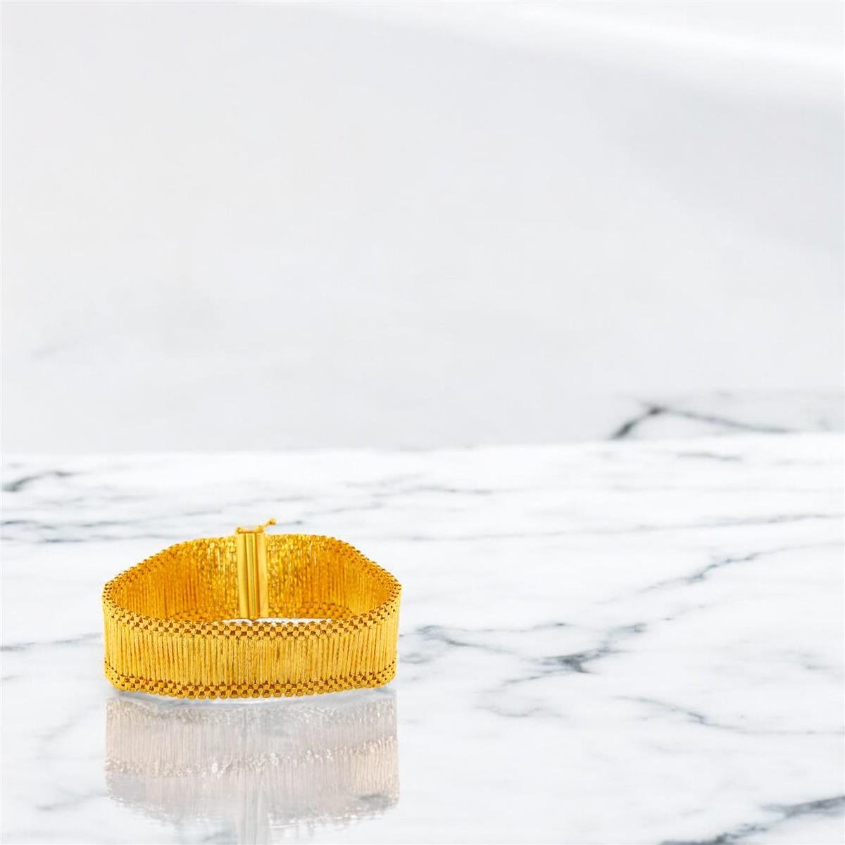 22 Ayar Altın Tasarım Bileklik  -  0191758