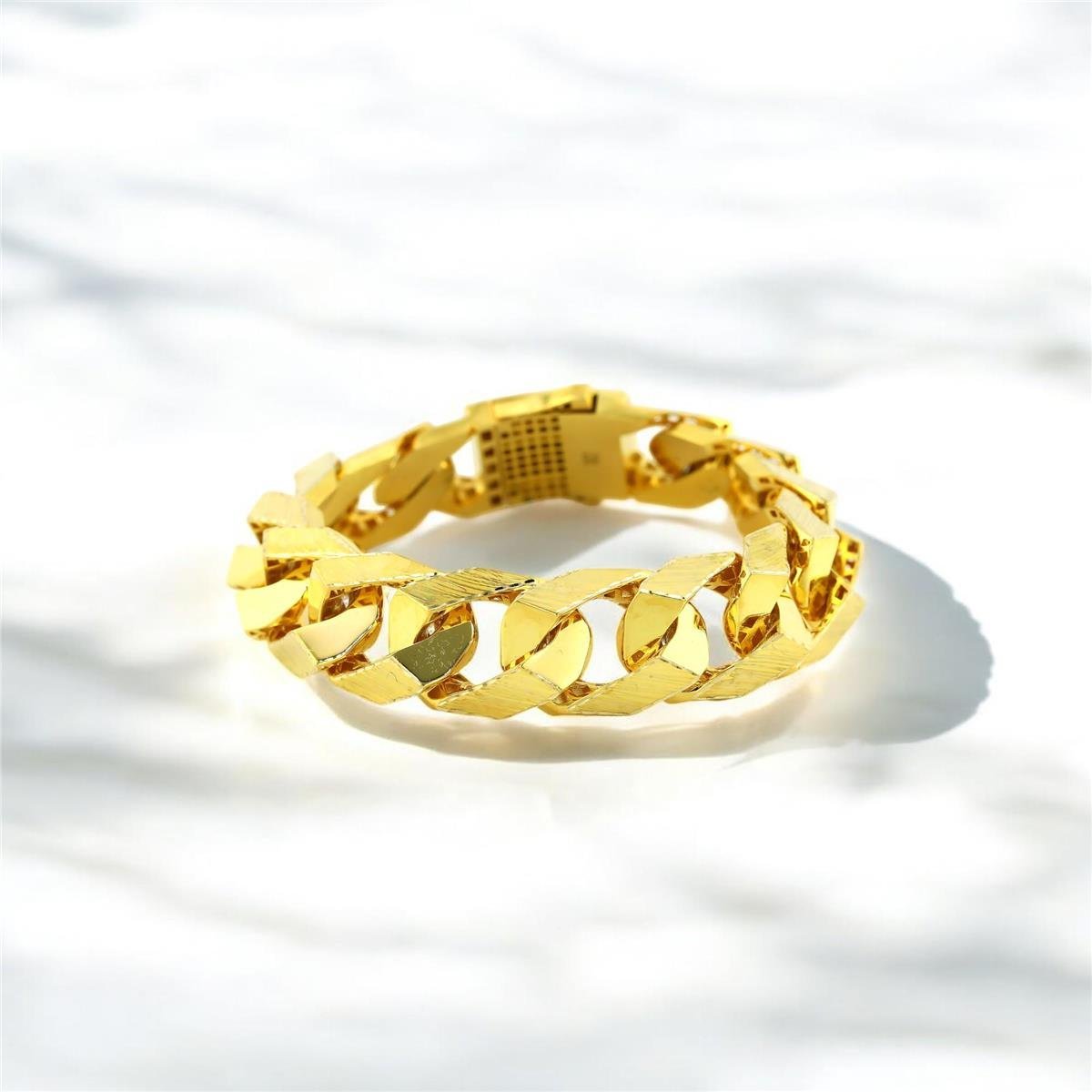 22 Ayar Altın Tasarım Bileklik  -  0193619