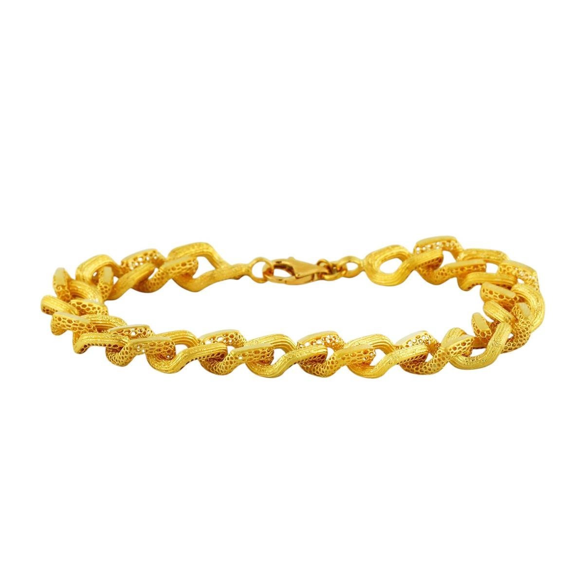 22 Ayar Altın Tasarım Bileklik  -  0199453