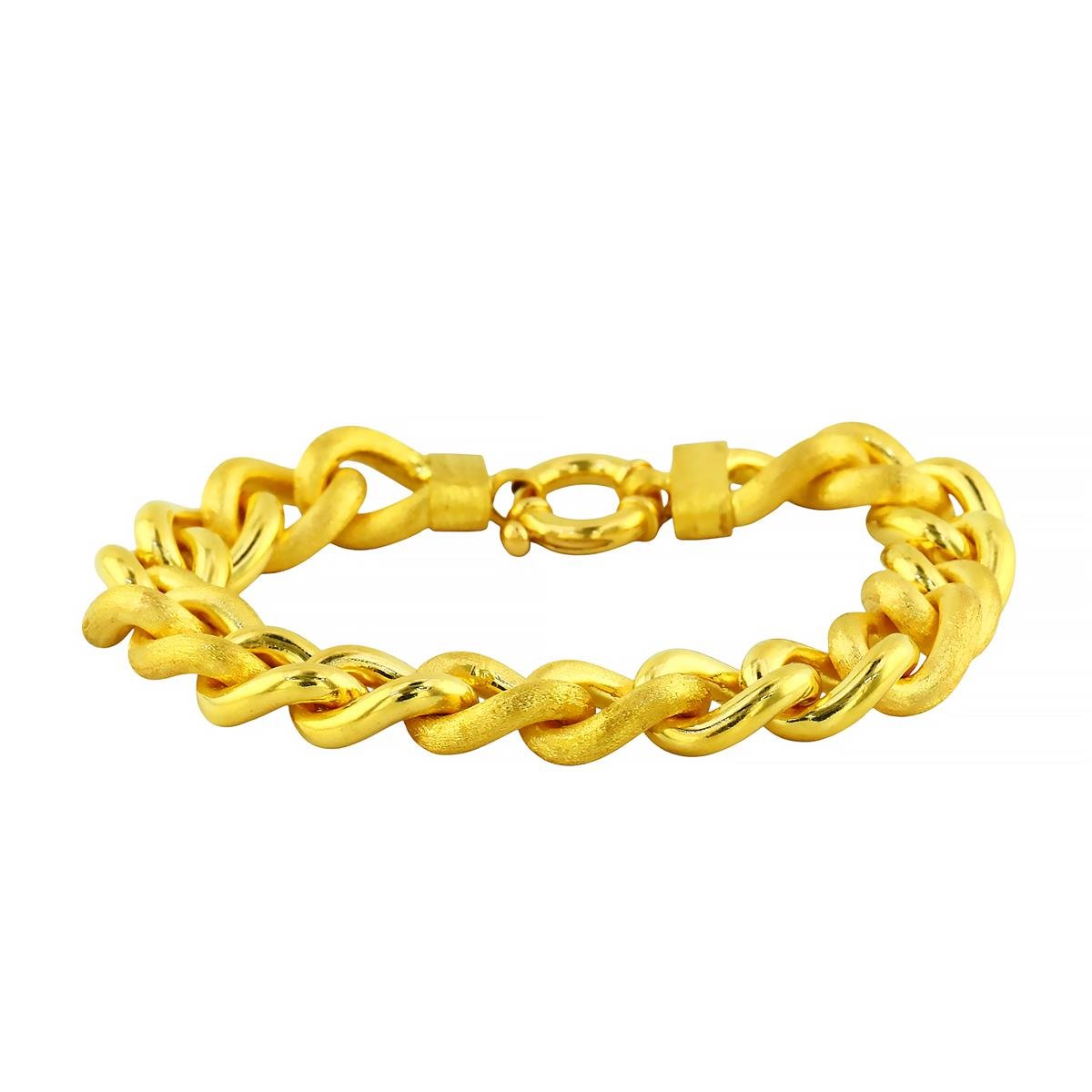 22 Ayar Altın Tasarım Bileklik  -  0203709