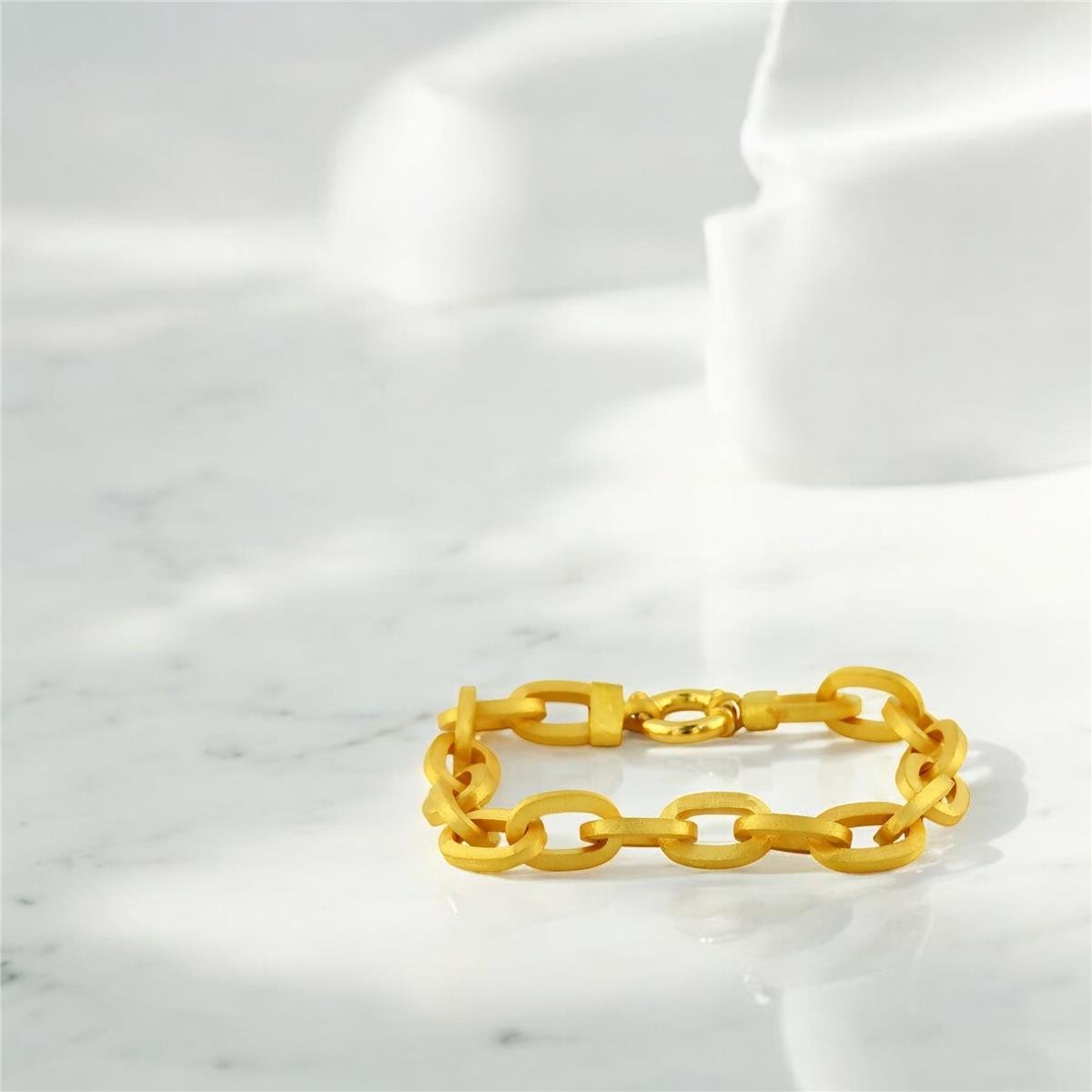 22 Ayar Altın Tasarım Bileklik  -  0203713