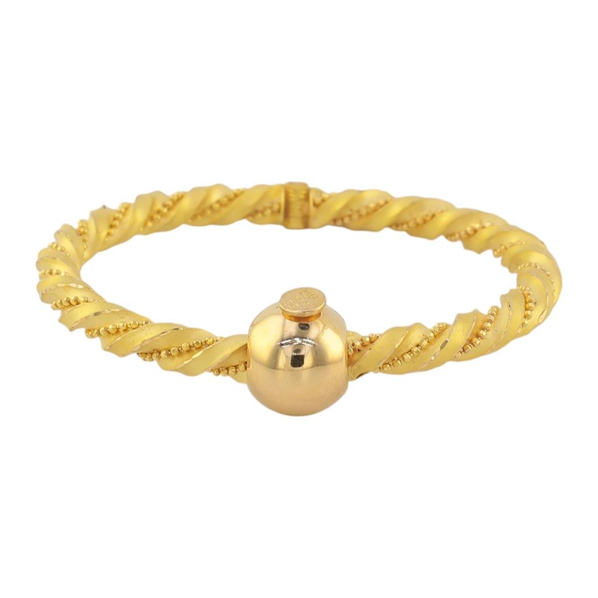 22 Ayar Altın Tasarım Bilezik  -  0179793