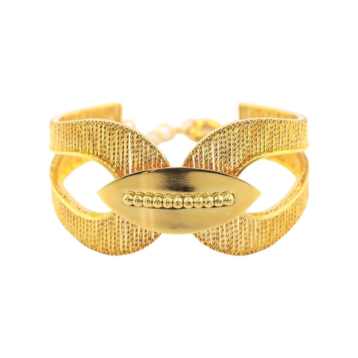 22 Ayar Altın Tasarım Bilezik  -  0179836