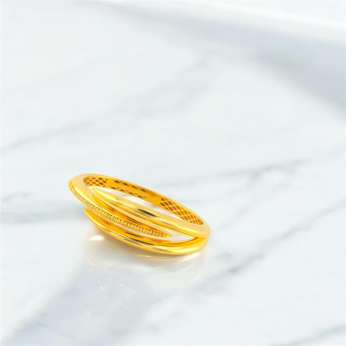 22 Ayar Altın Tasarım Bilezik  -  0181725