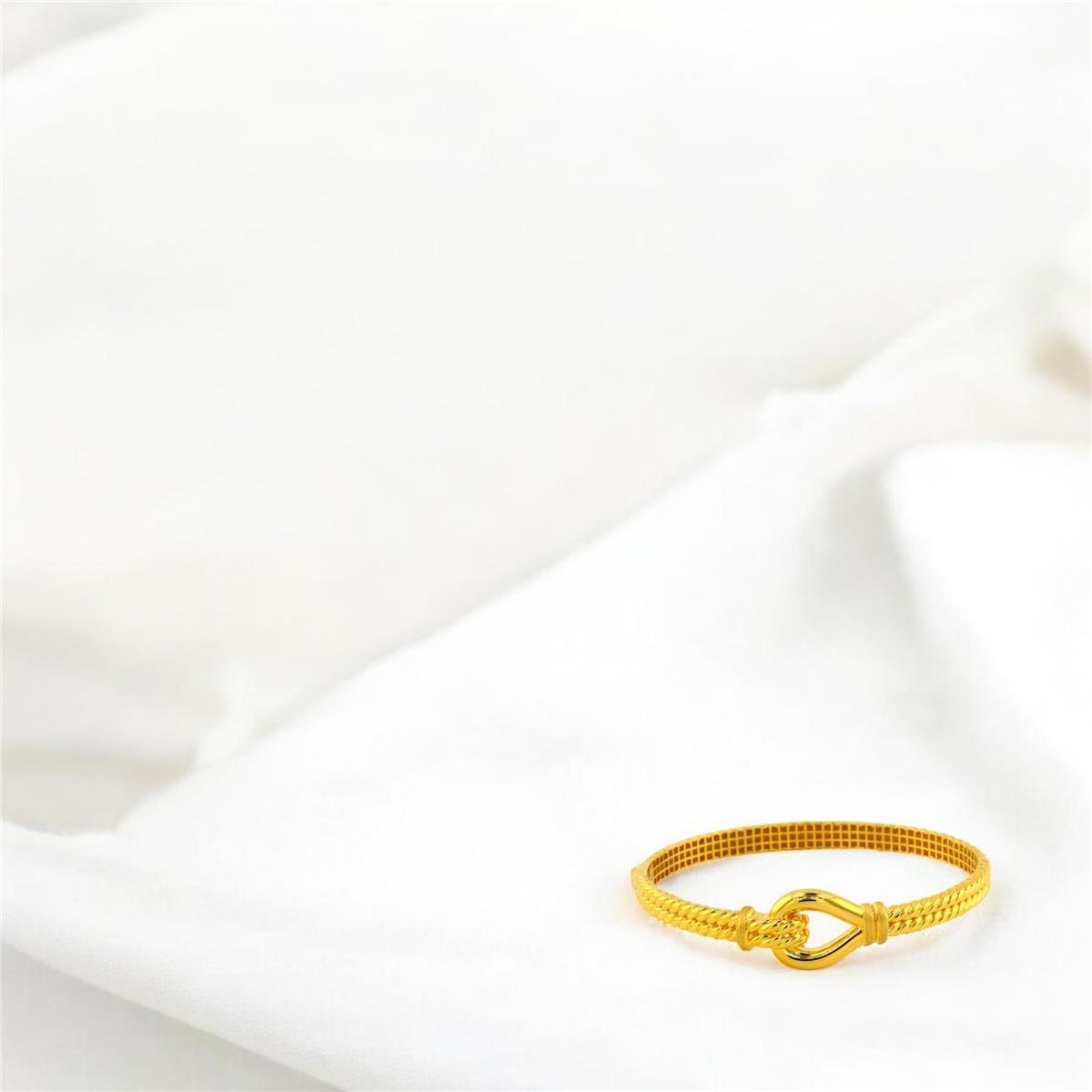 22 Ayar Altın Tasarım Bilezik  -  0191743