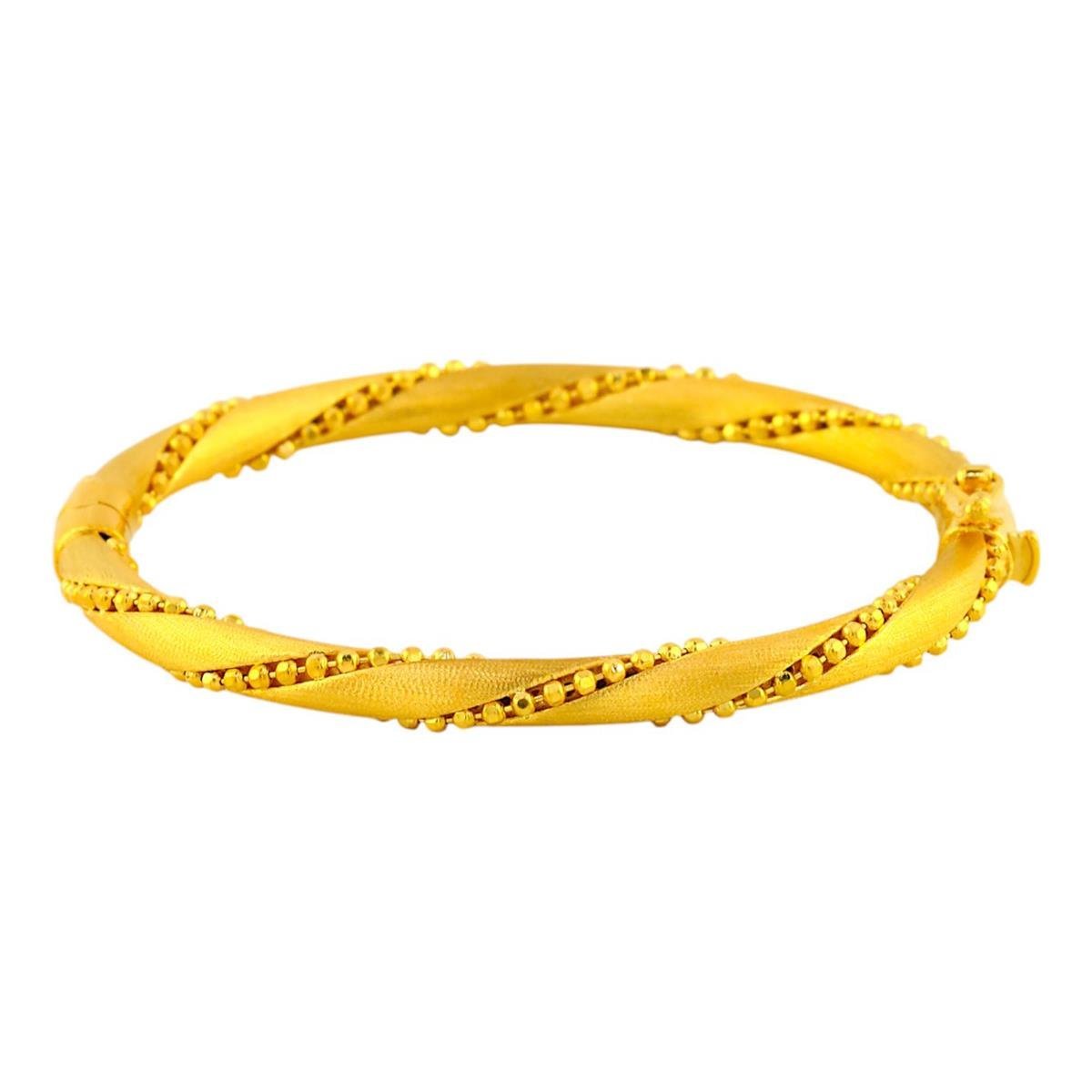 22 Ayar Altın Tasarım Bilezik  -  0191744