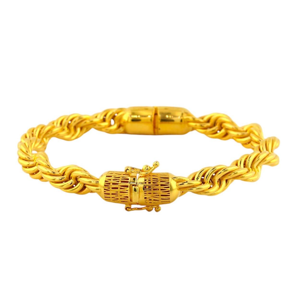 22 Ayar Altın Tasarım Bilezik  -  0191747