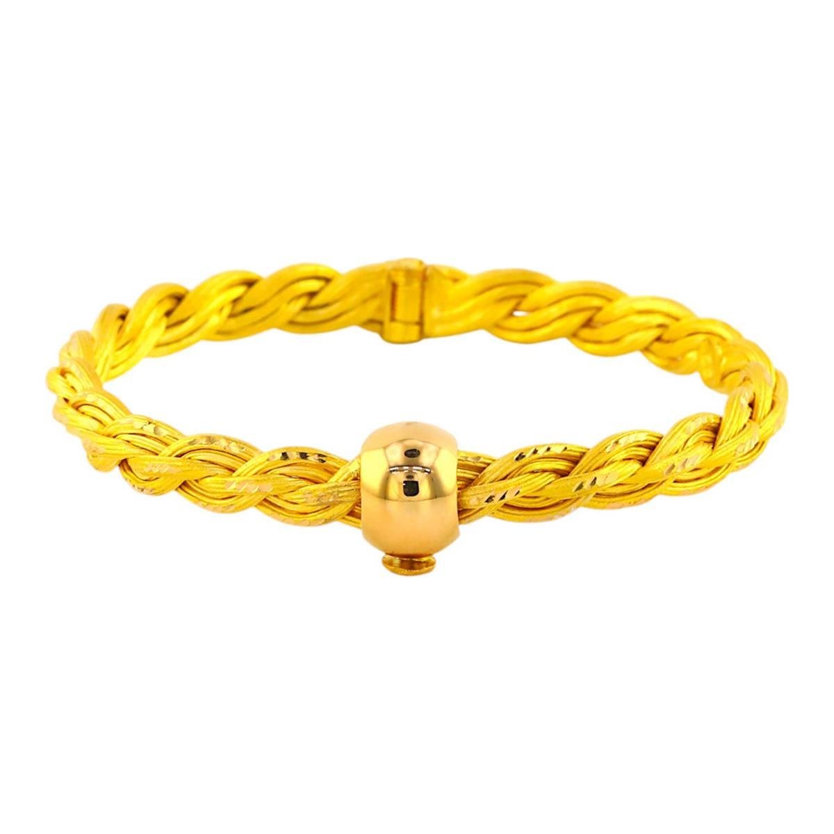 22 Ayar Altın Tasarım Bilezik  -  0191748