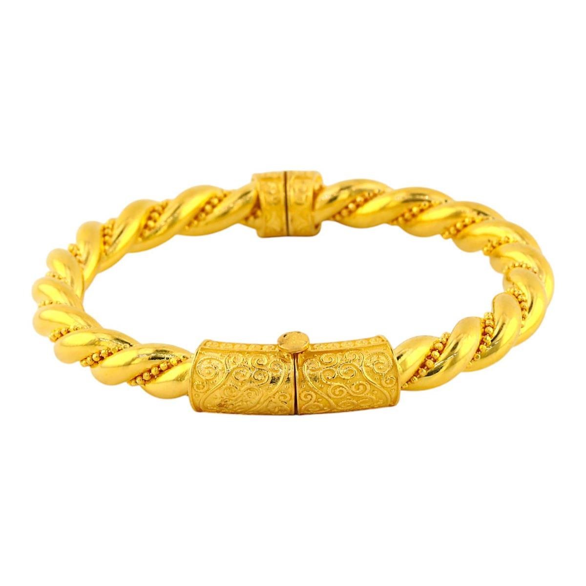 22 Ayar Altın Tasarım Bilezik  -  0191761