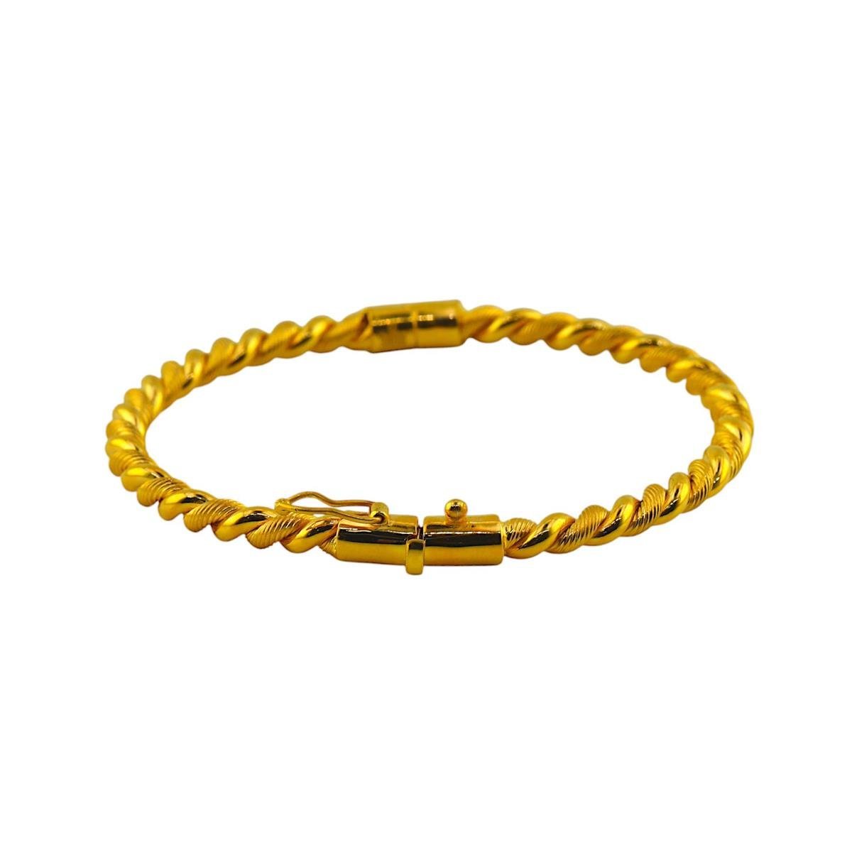 22 Ayar Altın Tasarım Bilezik  -  0192970