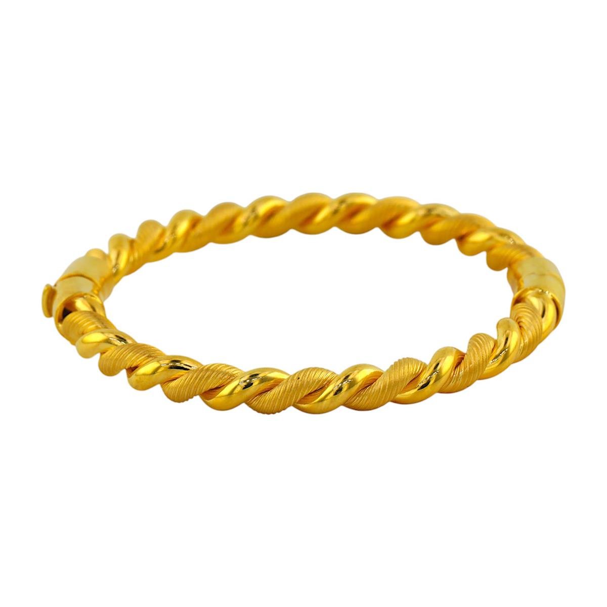 22 Ayar Altın Tasarım Bilezik  -  0192978