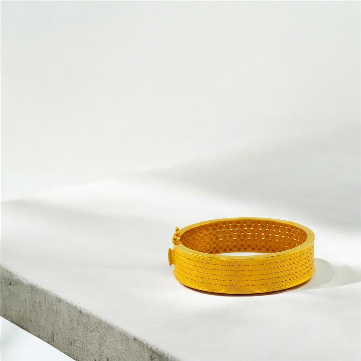 22 Ayar Altın Tasarım Bilezik  -  0192979