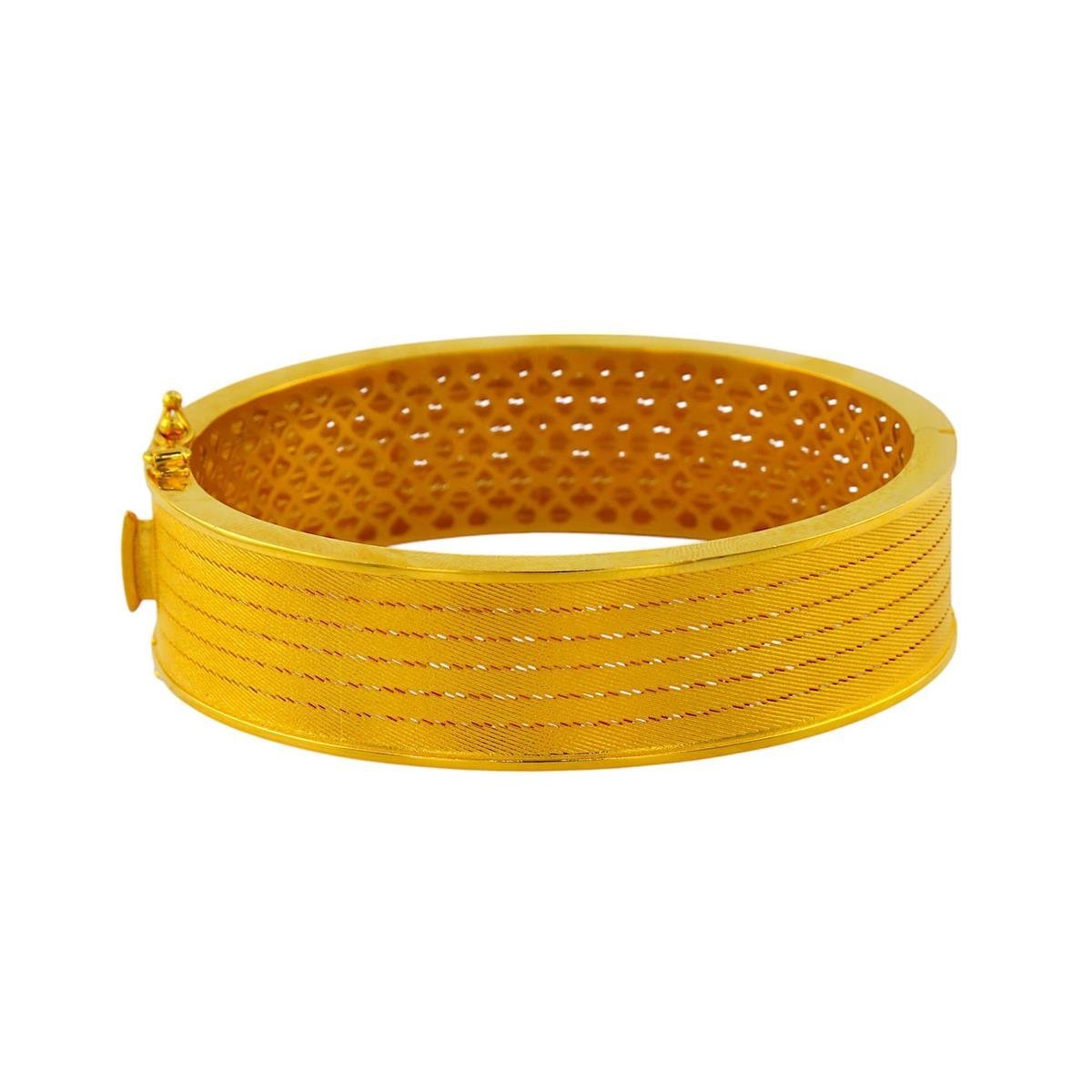 22 Ayar Altın Tasarım Bilezik  -  0192979