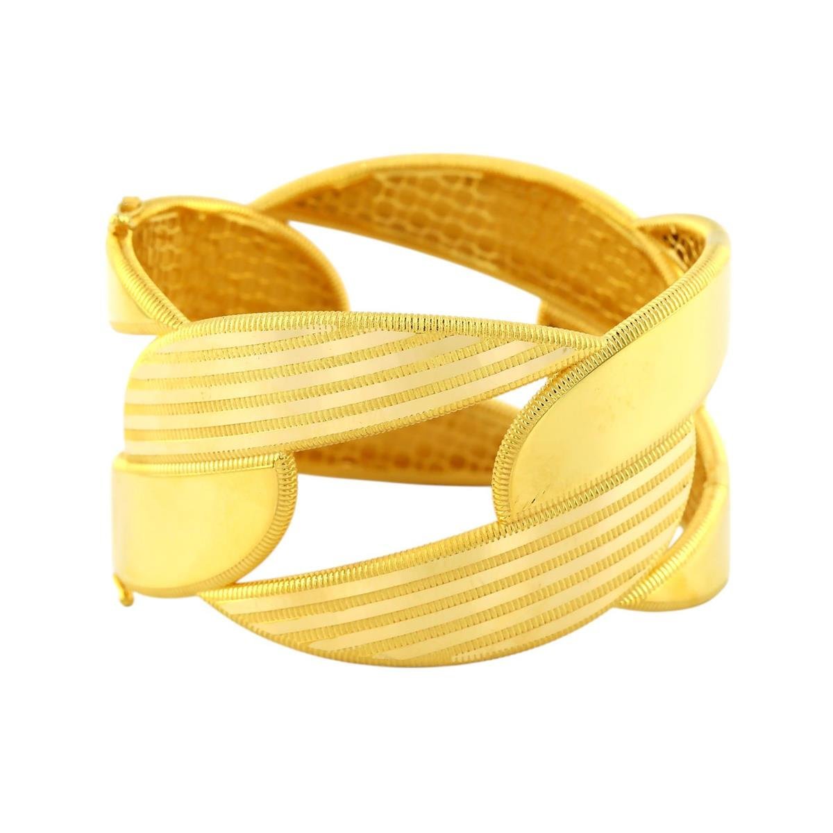 22 Ayar Altın Tasarım Bilezik  -  0193618