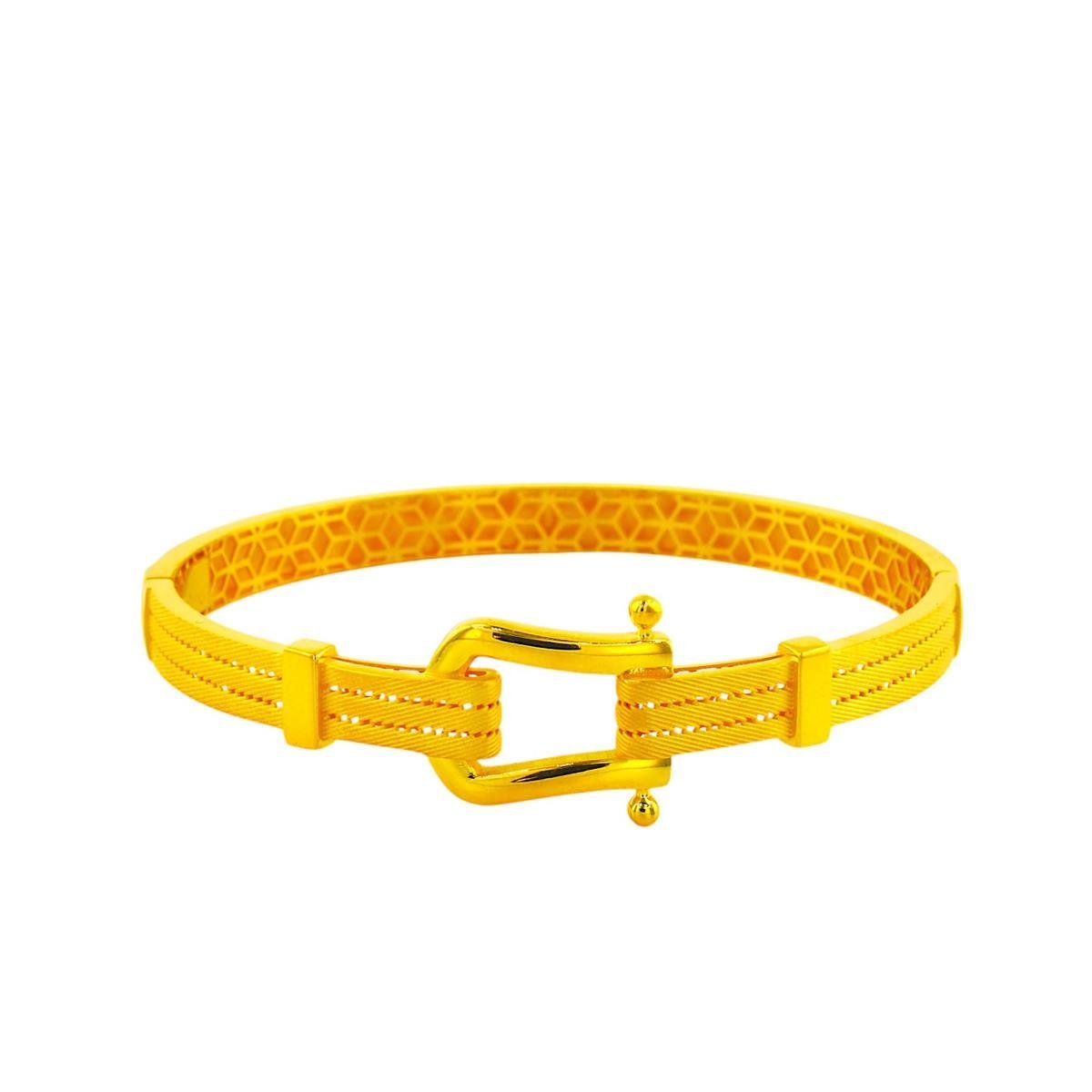 22 Ayar Altın Tasarım Bilezik  -  0194480