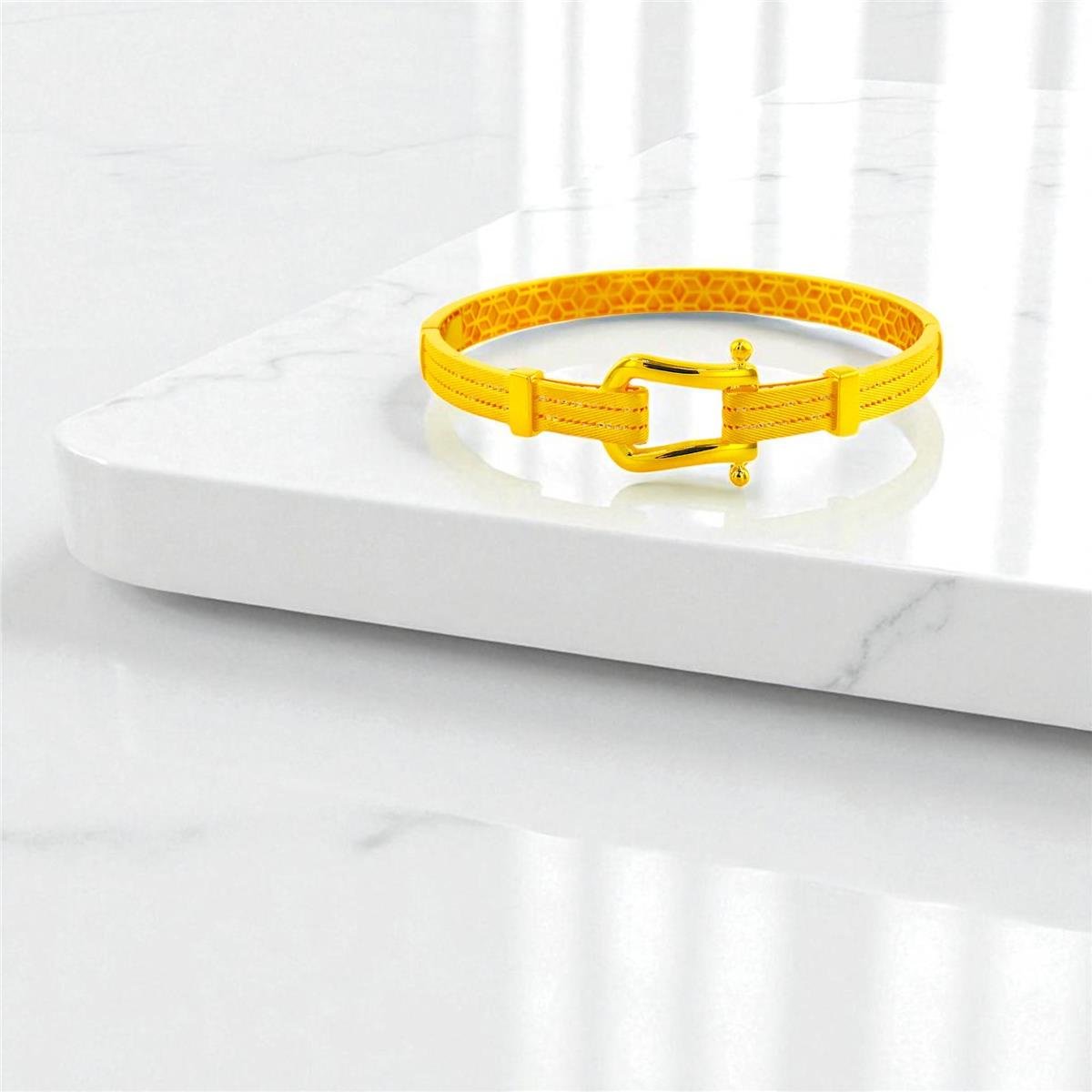 22 Ayar Altın Tasarım Bilezik  -  0194480