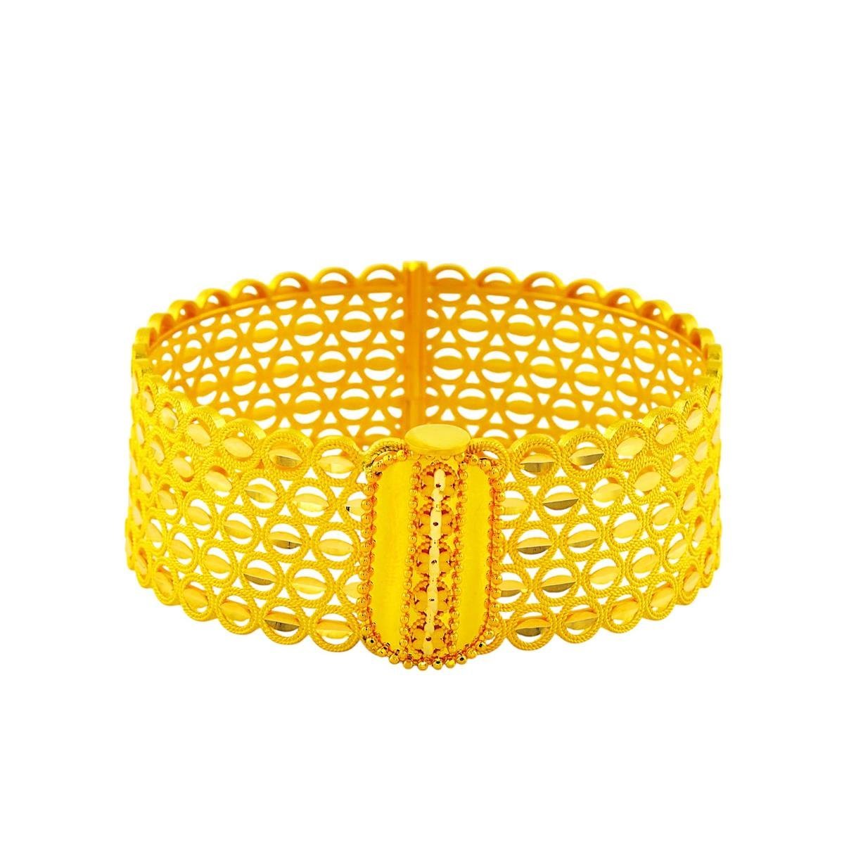 22 Ayar Altın Tasarım Bilezik  -  0194481