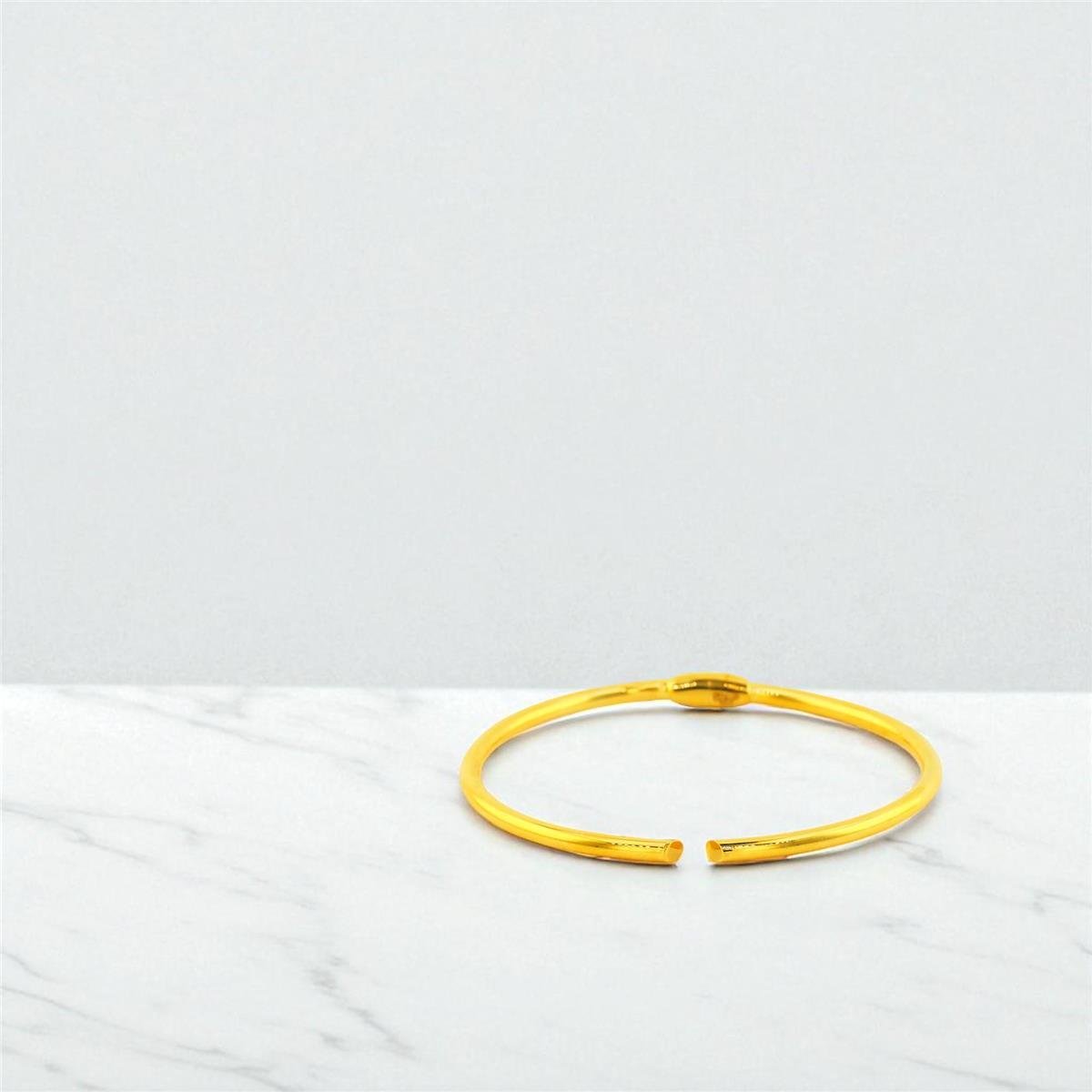 22 Ayar Altın Tasarım Bilezik  -  0194591