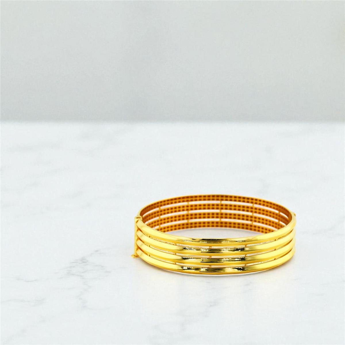 22 Ayar Altın Tasarım Bilezik  -  0199665