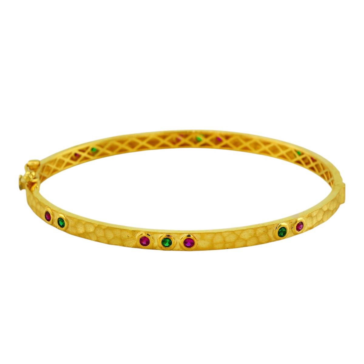 22 Ayar Altın Tasarım Bilezik  -  0199955