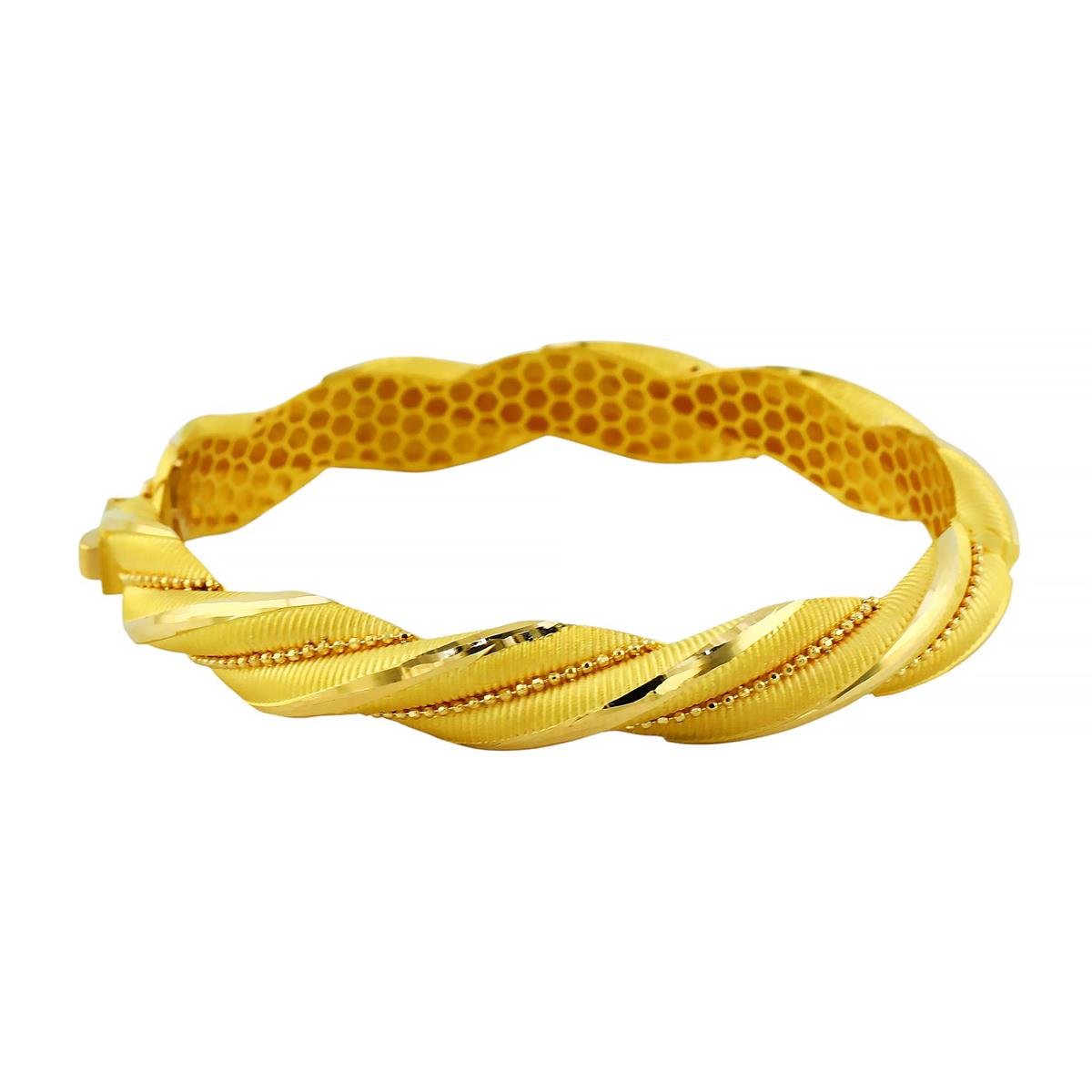 22 Ayar Altın Tasarım Bilezik  -  0199957