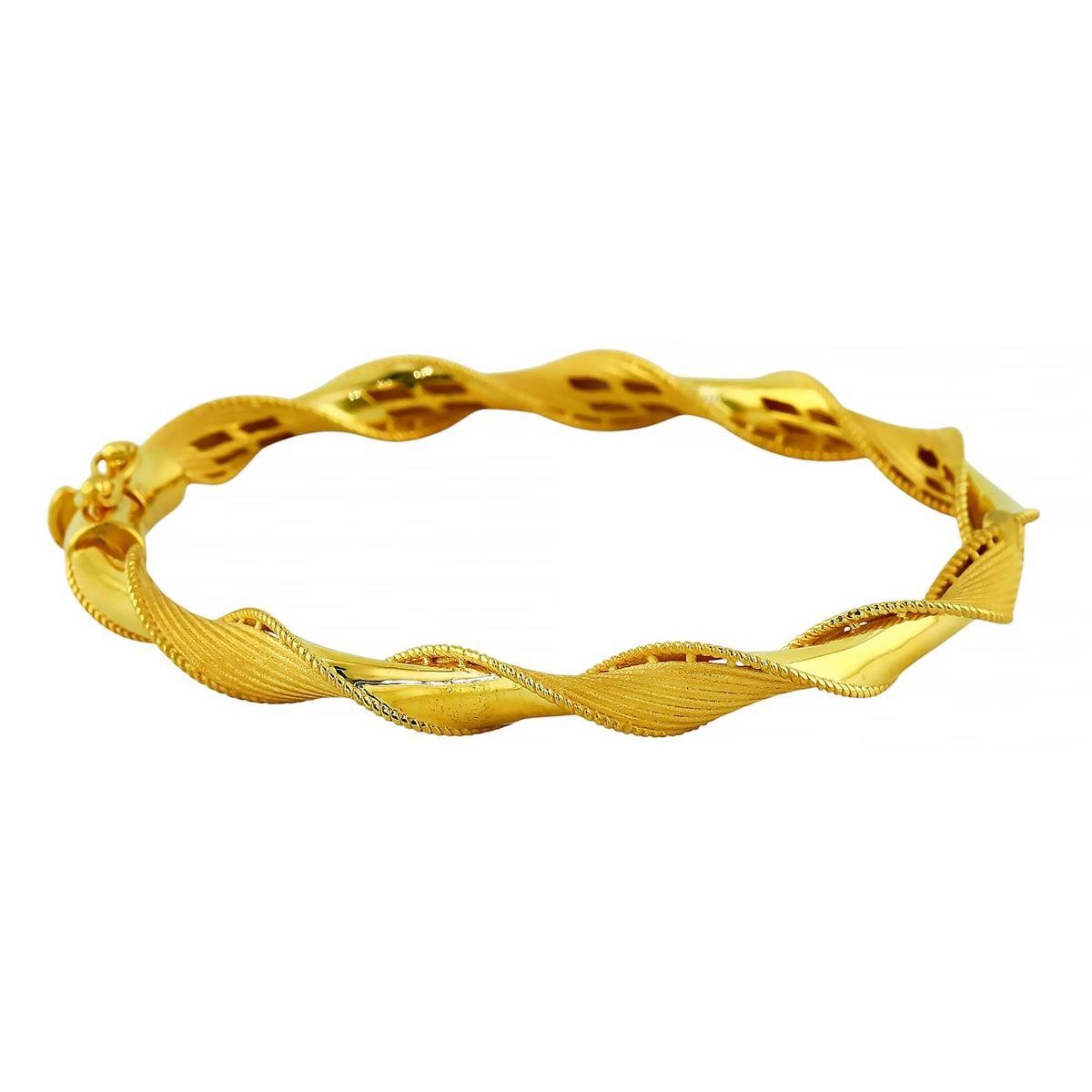 22 Ayar Altın Tasarım Bilezik  -  0199958