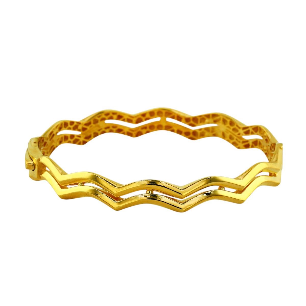 22 Ayar Altın Tasarım Bilezik  -  0199959