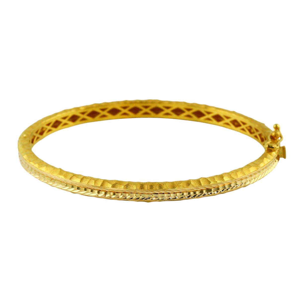 22 Ayar Altın Tasarım Bilezik  -  0199960