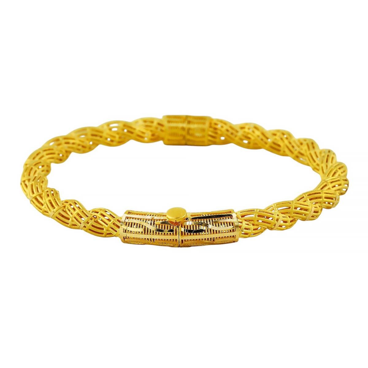 22 Ayar Altın Tasarım Bilezik  -  0199964