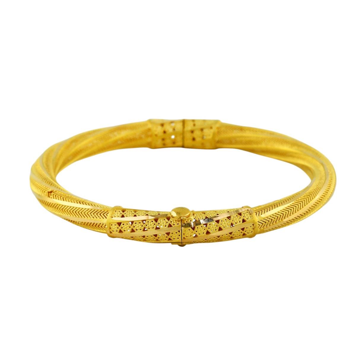 22 Ayar Altın Tasarım Bilezik  -  0199965