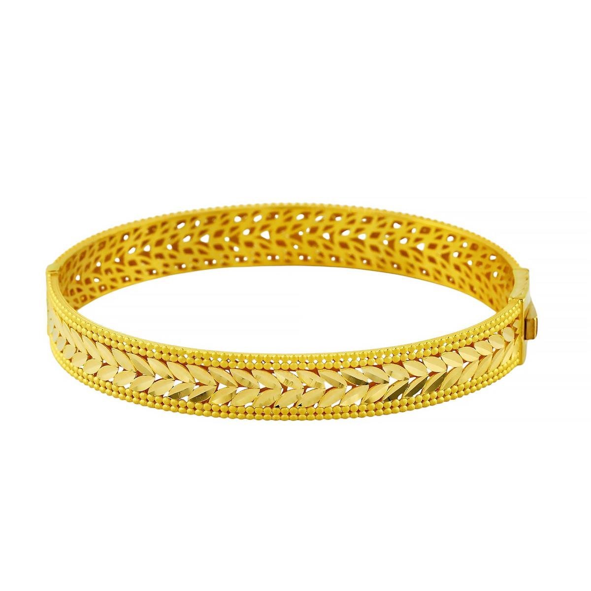 22 Ayar Altın Tasarım Bilezik  -  0199970