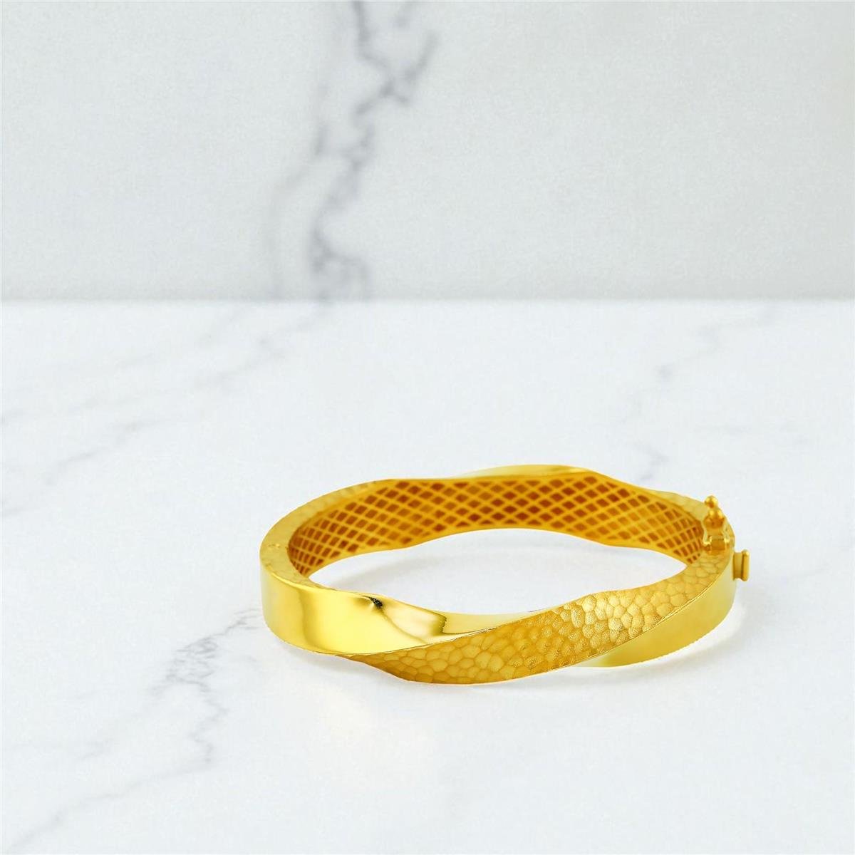 22 Ayar Altın Tasarım Bilezik  -  0199973