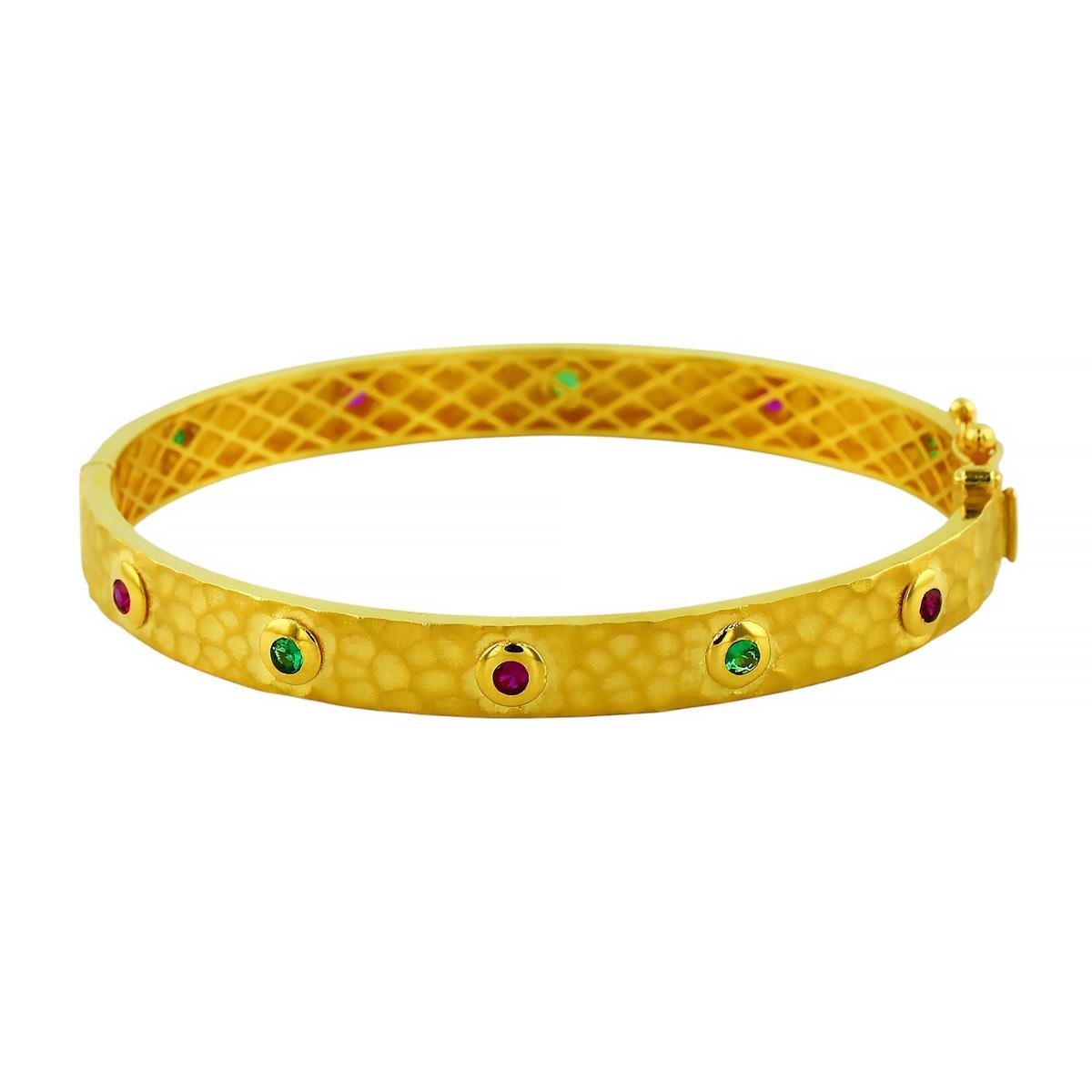 22 Ayar Altın Tasarım Bilezik  -  0199978