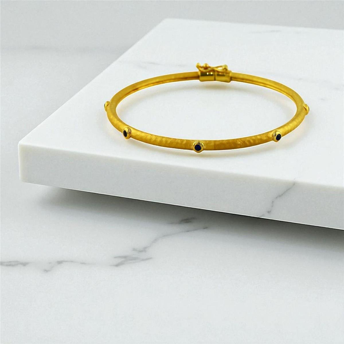 22 Ayar Altın Tasarım Bilezik  -  0199980