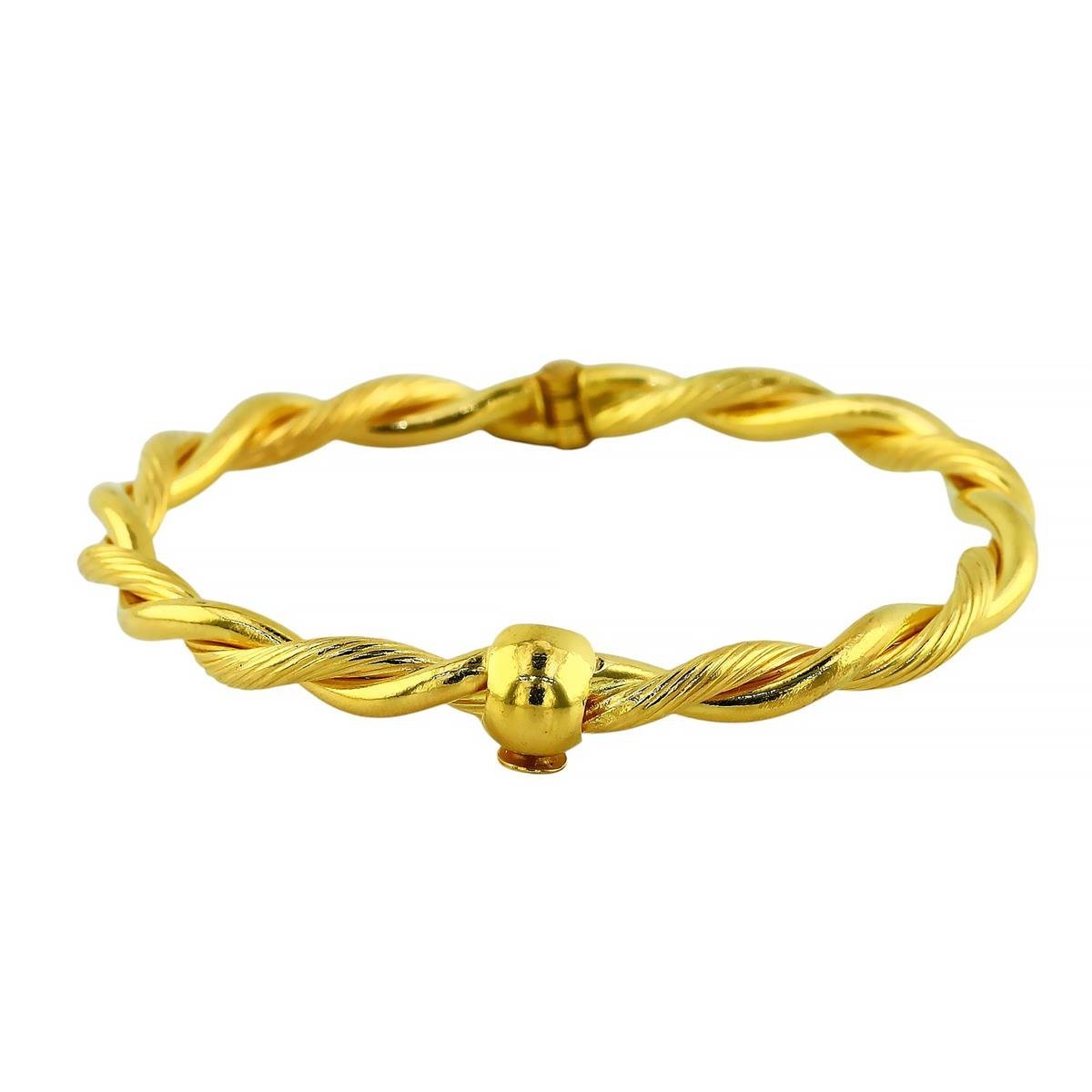 22 Ayar Altın Tasarım Bilezik  -  0200034